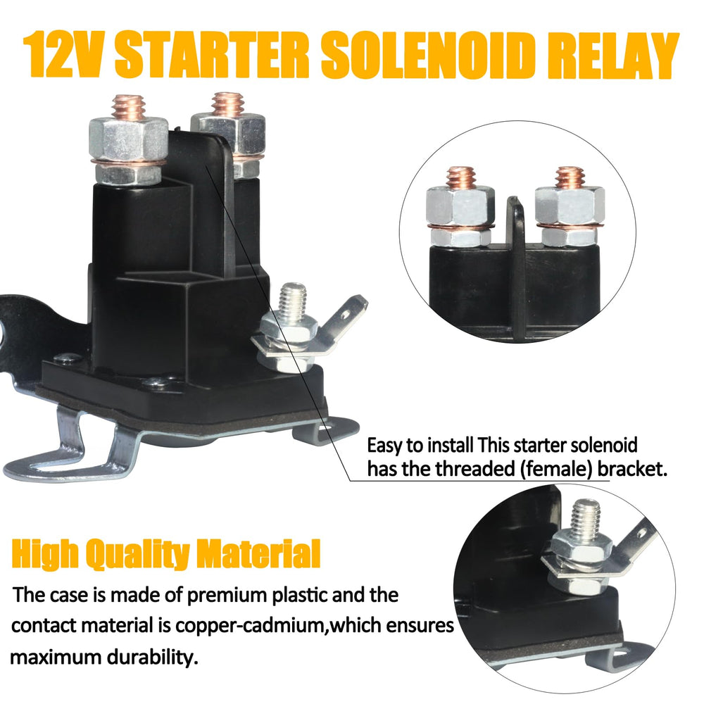 Close-up of LordandLand Starter Solenoid terminals