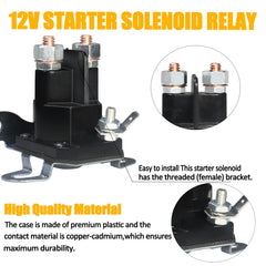 Close-up of LordandLand Starter Solenoid terminals