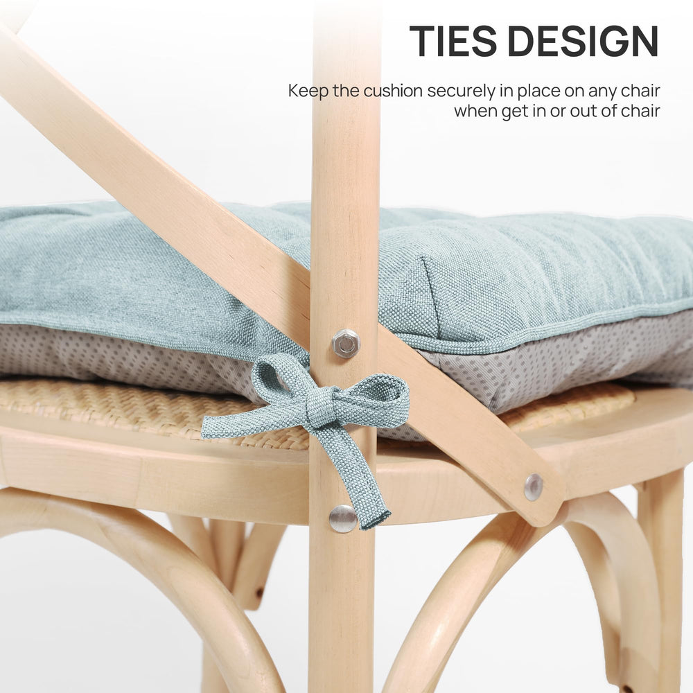 Close-up of Love's Cabin Memory Foam Chair Cushion texture