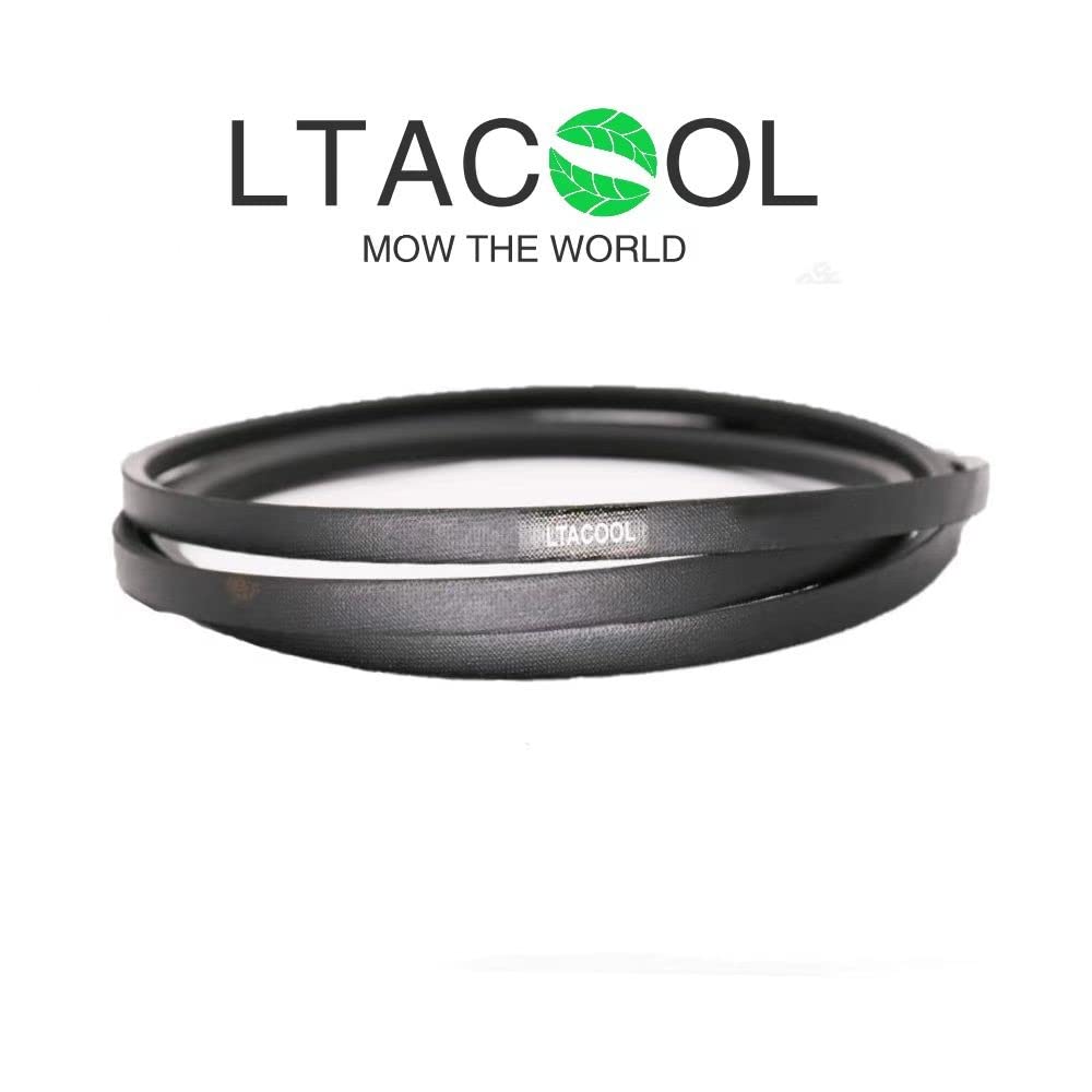 Close-up of LTACOOL 46-inch deck belt material