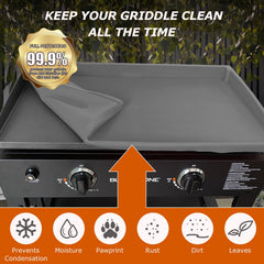 Close-up of Lyonbi Silicone Griddle Mat non-slip bottom