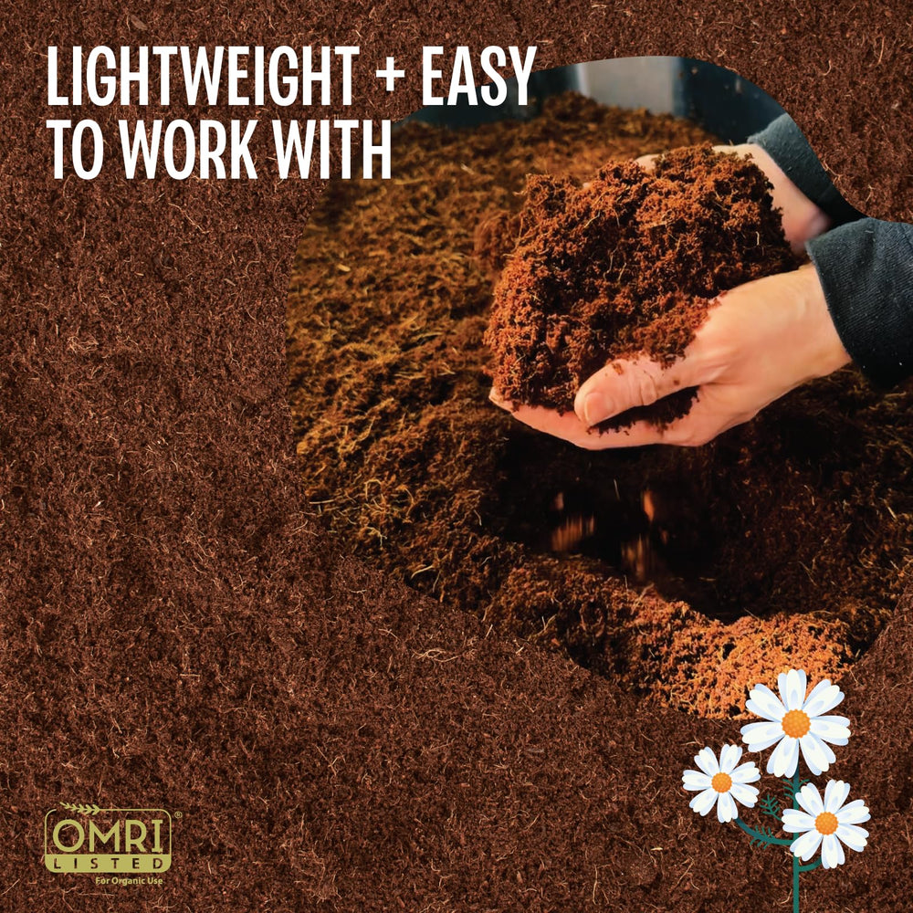 Close-up of MagJo Coco Coir texture