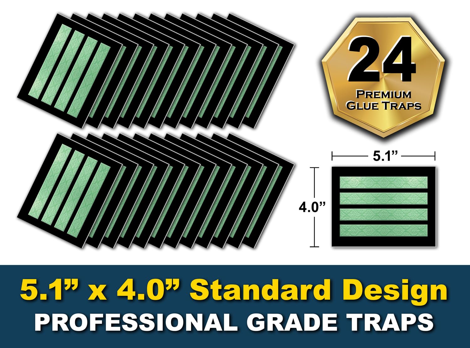 Close-up of Maxguard MaxGrip Glue Trap adhesive surface