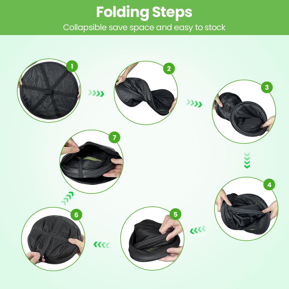 Close-up of MEKOLIFE drying rack's reinforced hanging loops