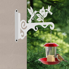 close-up of mekpiwu bird pattern wall hook detail