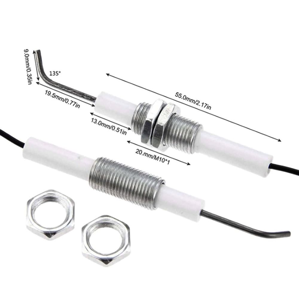 Close-up of MENSI igniter's spark electrode