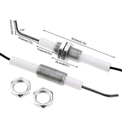 Close-up of MENSI igniter's spark electrode