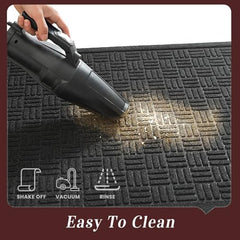 Close-up of Mibao doormat rubber backing