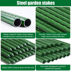 Close-up of Mininfa Steel Plant Stake sharp end