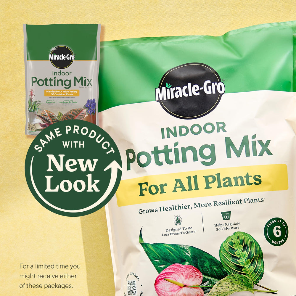 Close-up of Miracle-Gro Indoor Potting Mix texture