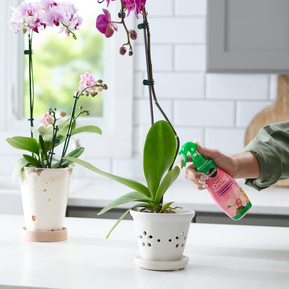 Close-up of Miracle-Gro Orchid Plant Food Mist nozzle