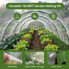 Close-up of Monirsen ultra fine mesh netting
