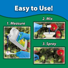 Close-up of Monterey B.t. safety instructions label