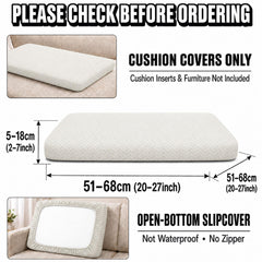 Close-up of MRGSDL cushion cover fabric texture