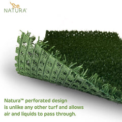 Close-up of Natura PowerRun artificial grass texture