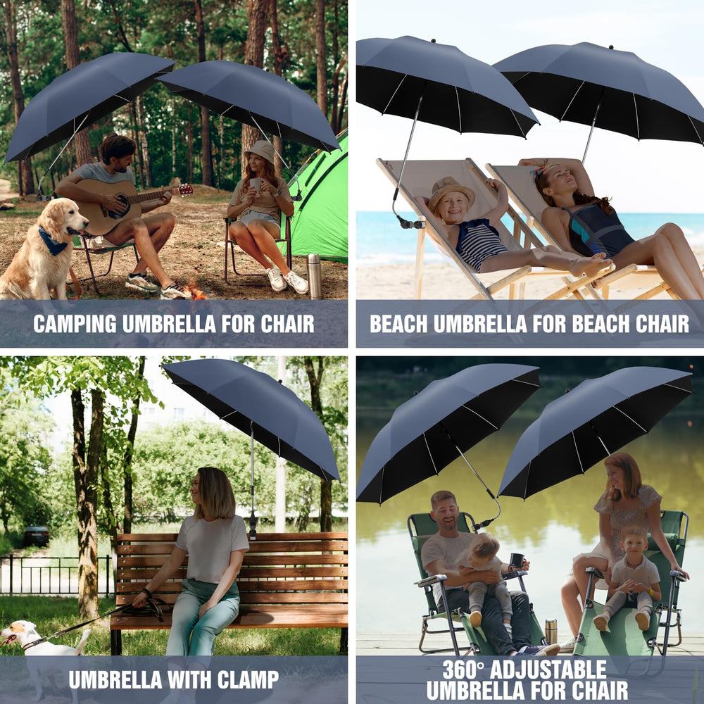 Close-up of NBtoUS Chair Umbrella clamp mechanism