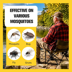 Close-up of NCOPDFF Mosquito Repellent granule pouch