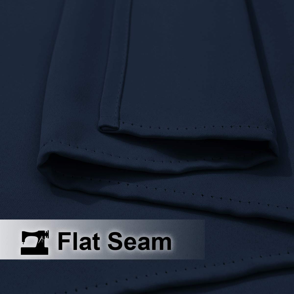 Close-up of NICETOWN outdoor curtain fabric