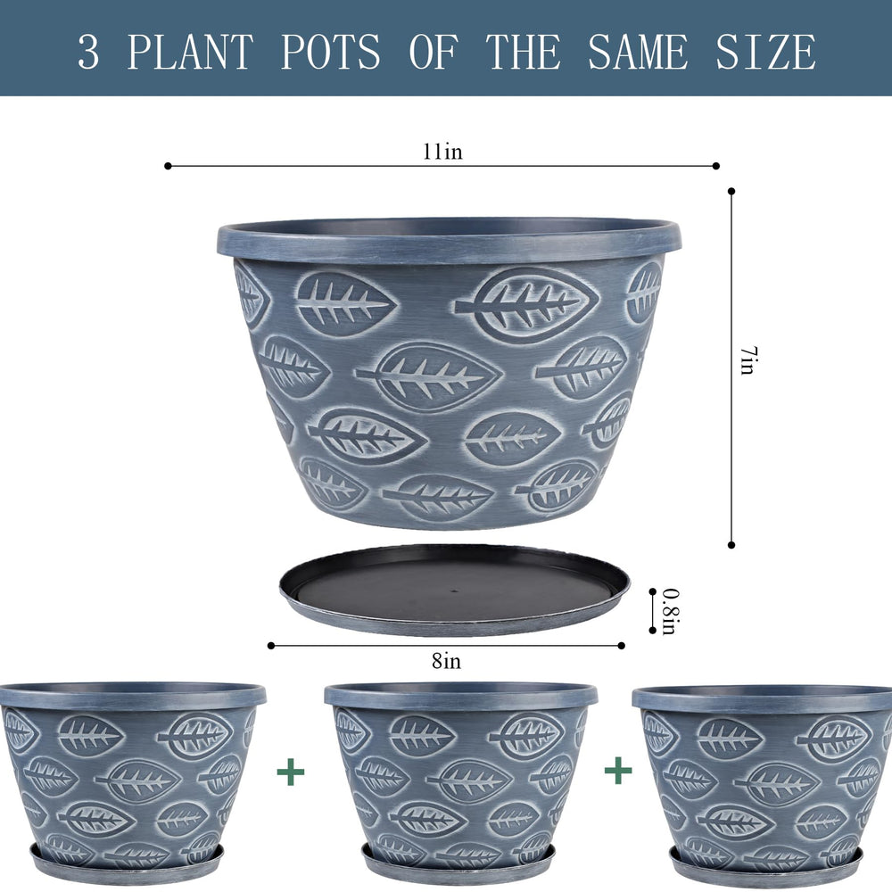 Close-up of Nooulap flower pot with drainage holes