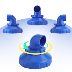 Close-up of NQEUEPN Pool Jet Nozzle attached to a pool inlet