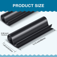 Close-up of Nuanchu pool cover clip showing durability
