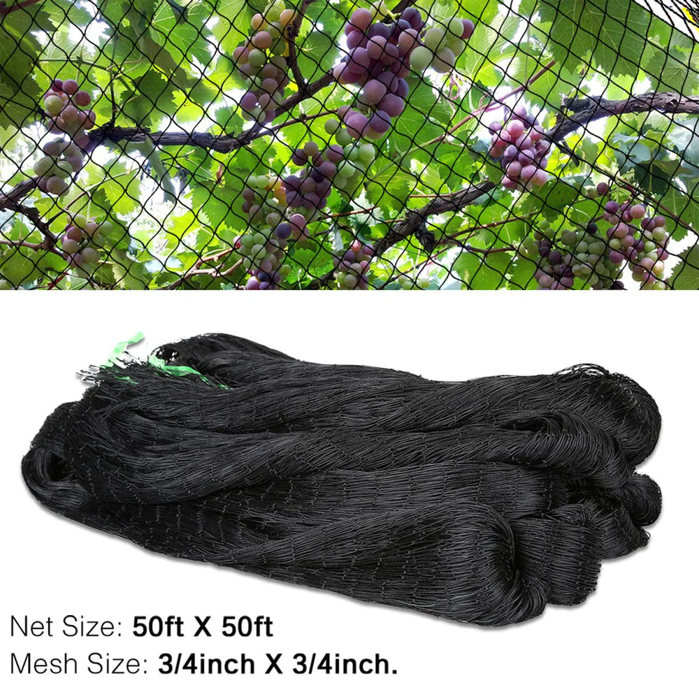 Close-up of OGORI bird netting 3/4 inch mesh