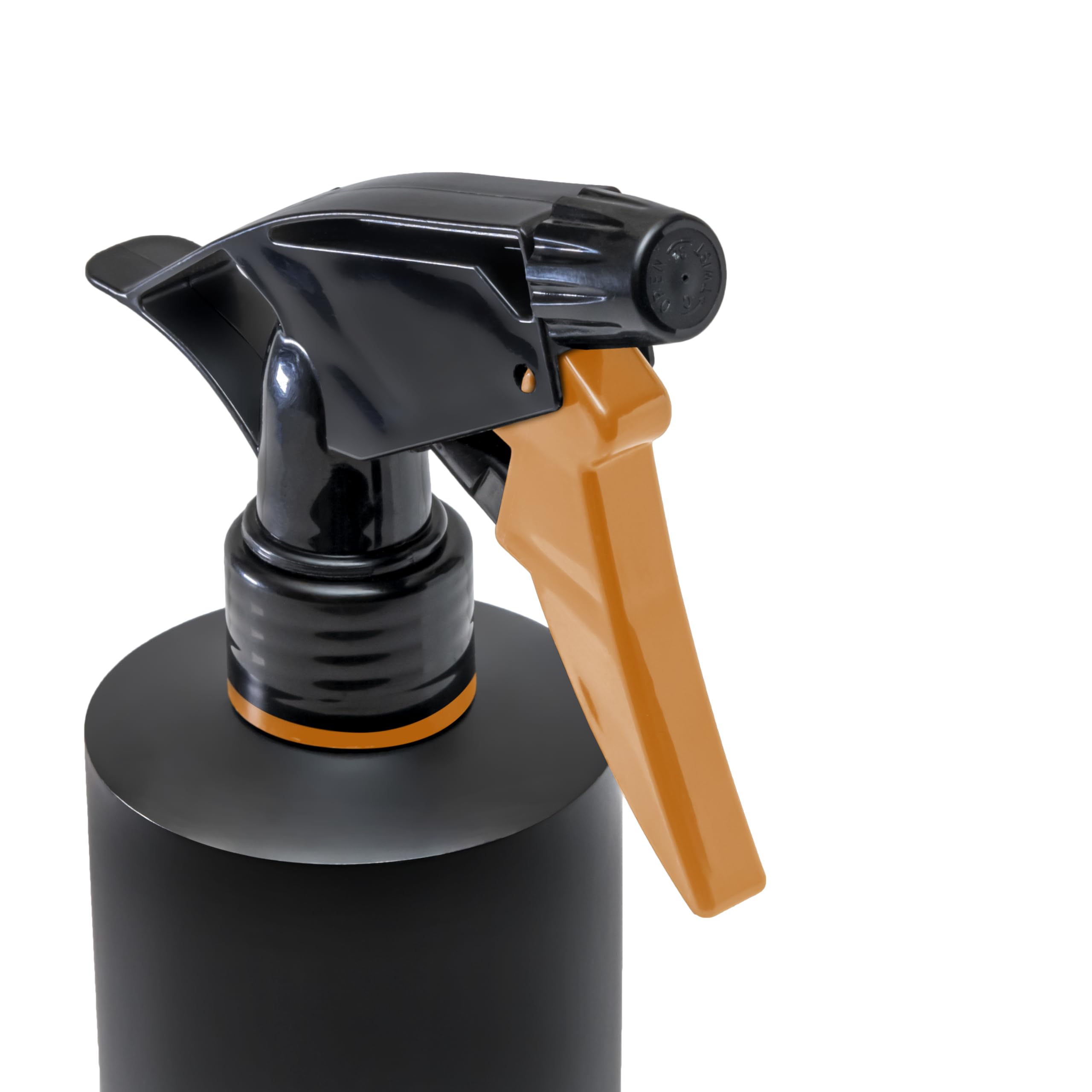 Close-up of Oklahoma Joe's adjustable nozzle on spray bottle