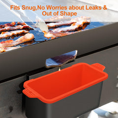 Close-up of Oliggive silicone grease cup liner