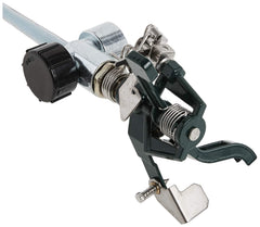 Close-up of Orbit Impact Sprinkler's zinc construction