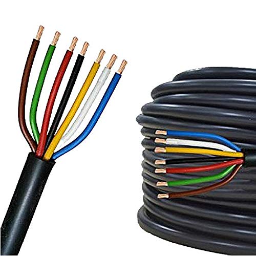 Close-up of Orbit Underground Sprinkler Wire showing copper conductors