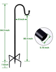 Close-up of Ottsuls shepherd hook base prongs