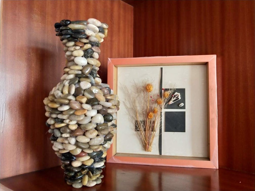 Close-up of OUPENG Pebbles showing natural textures