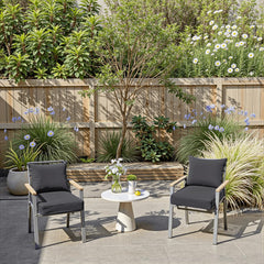 Close-up of PatioGlow Outdoor Chair Cushions zipper