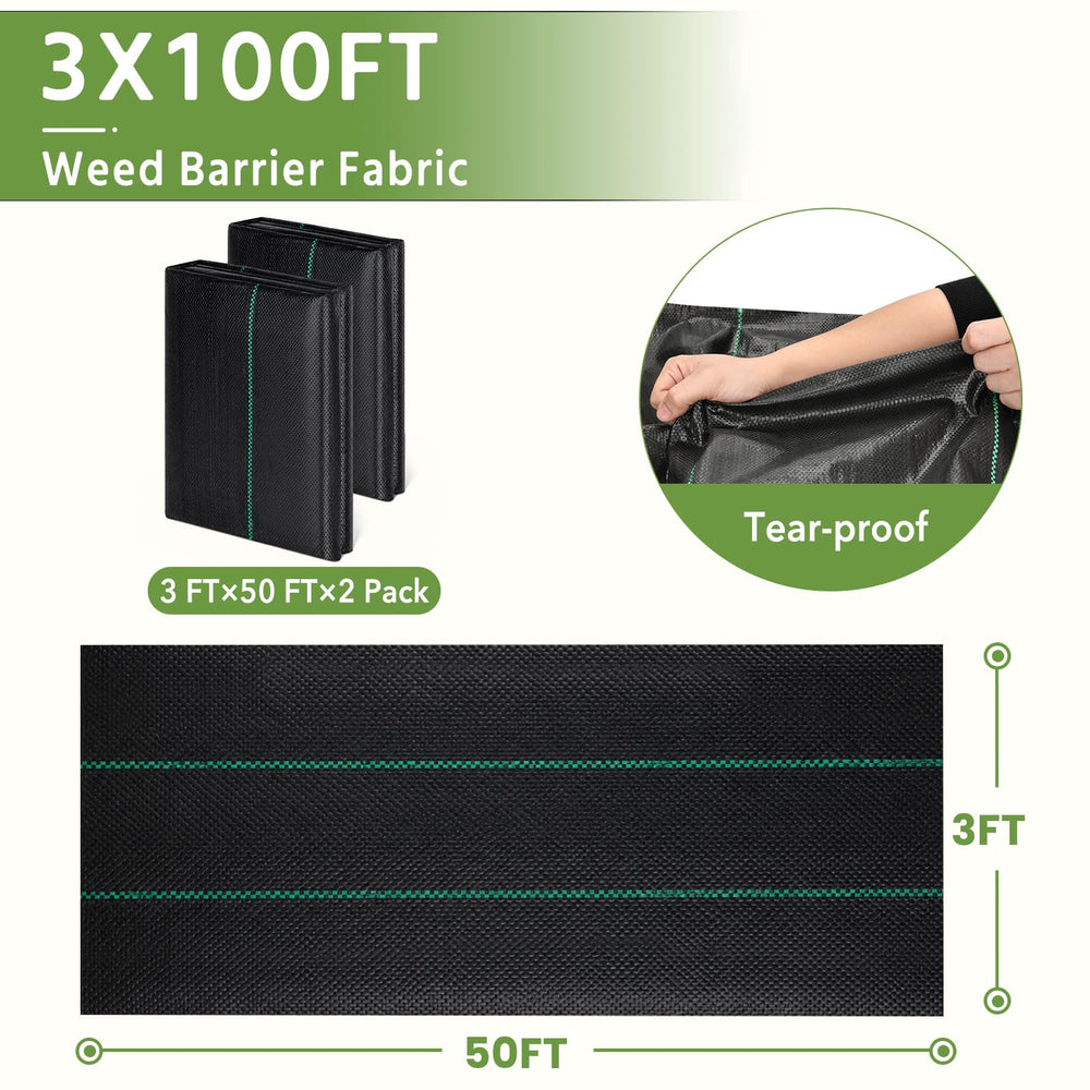 Close-up of Pattiumo Weed Barrier Fabric texture