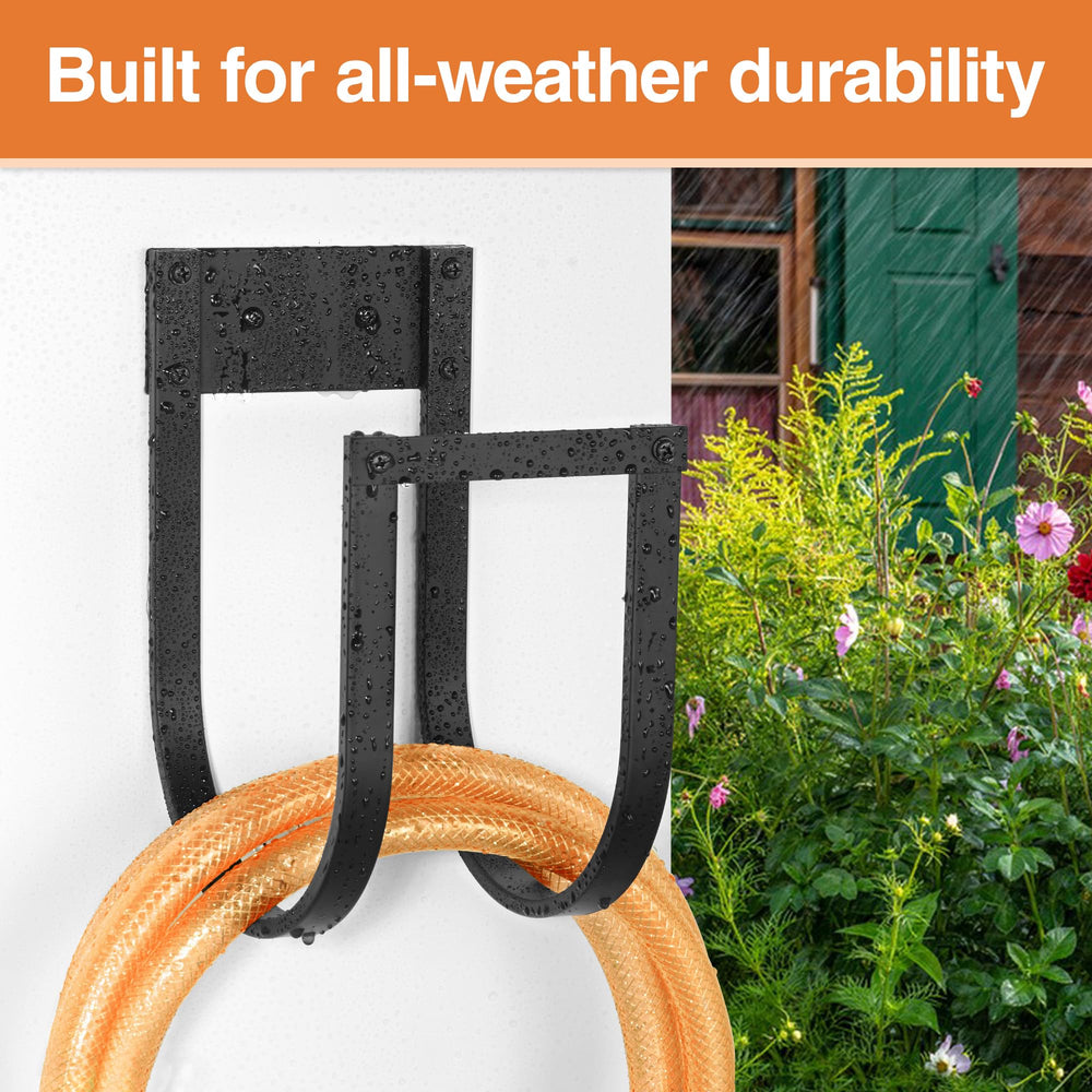 Close-up of pickpiff hose holder's premium aluminum design