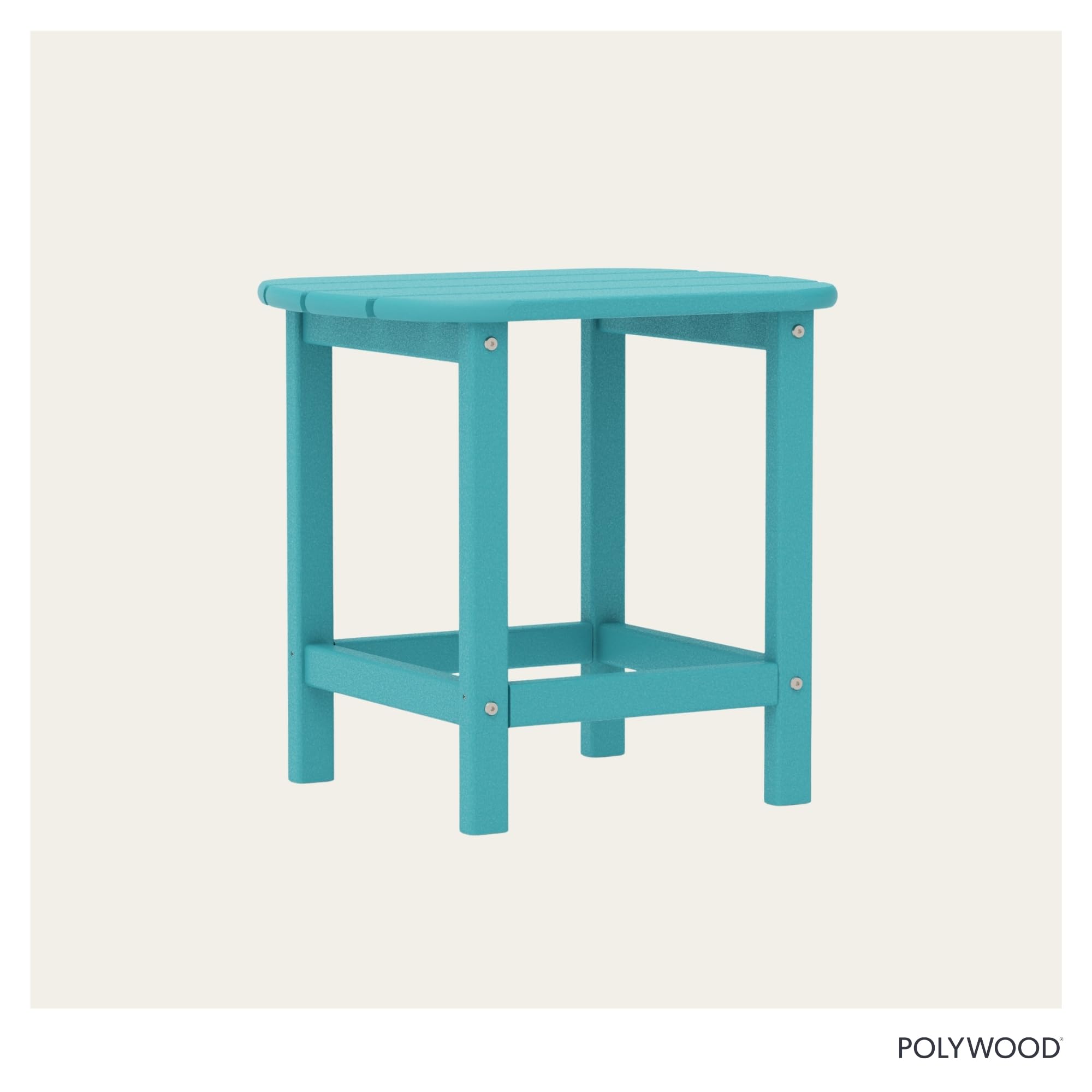 Close-up of Polywood South Beach table surface