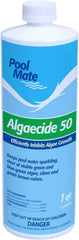 Close-up of Pool Mate 2-Pack Premium Pool Algaecide liquid
