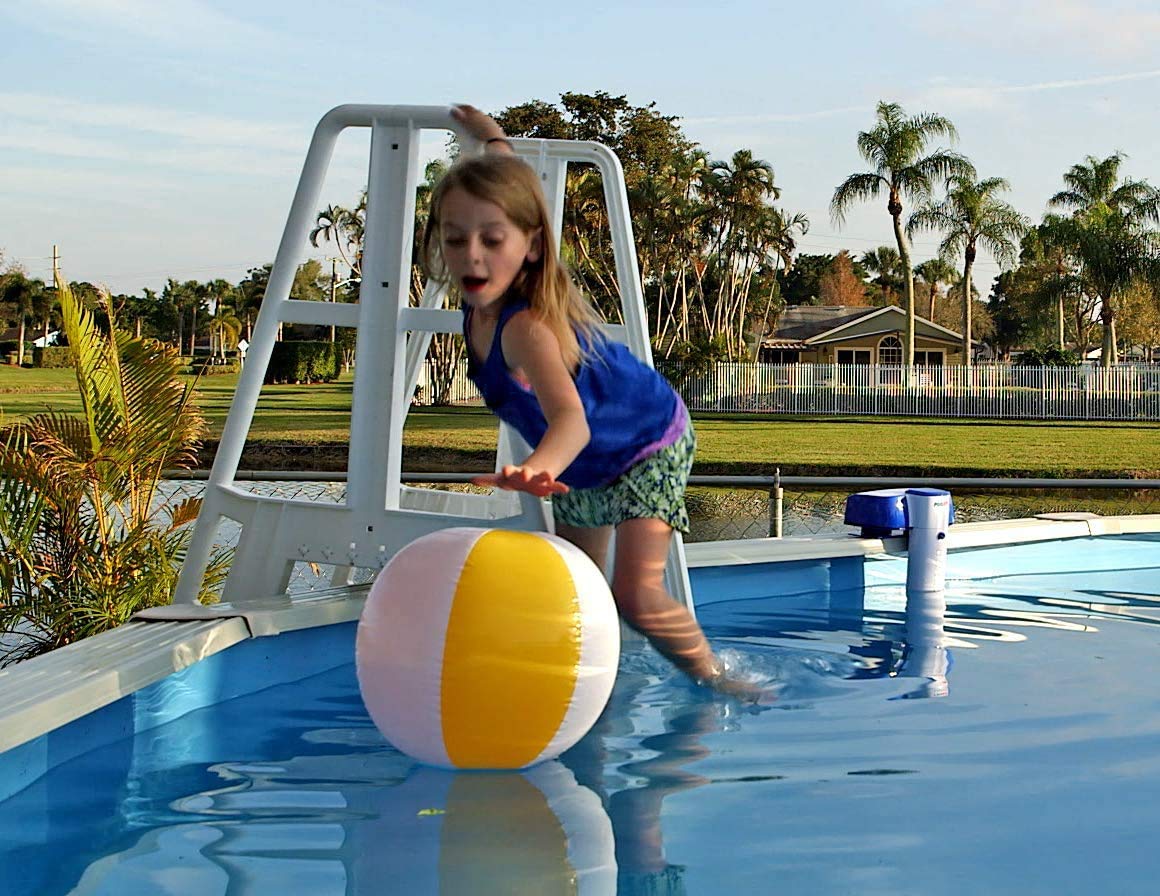 Close-up of PoolEye alarm water motion sensor