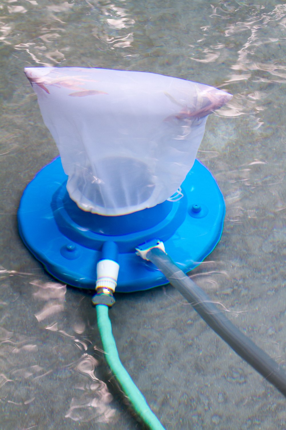 Close-up of Poolmaster Big Sucker vacuum jets