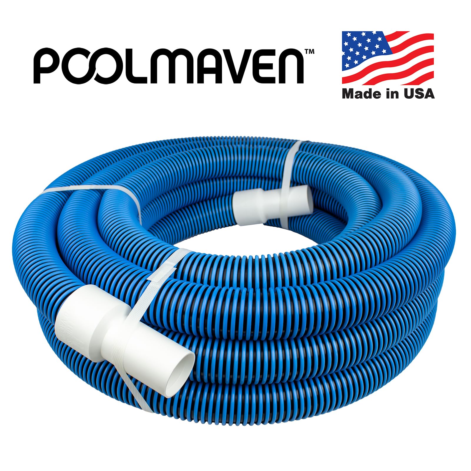 Close-up of Poolmaven vacuum hose end connection