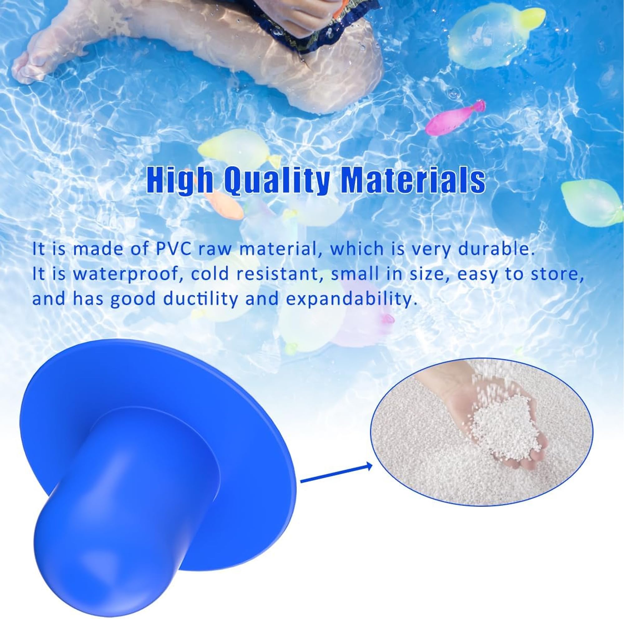Close-up of Popbee Pool Pump Strainer Wall Plug