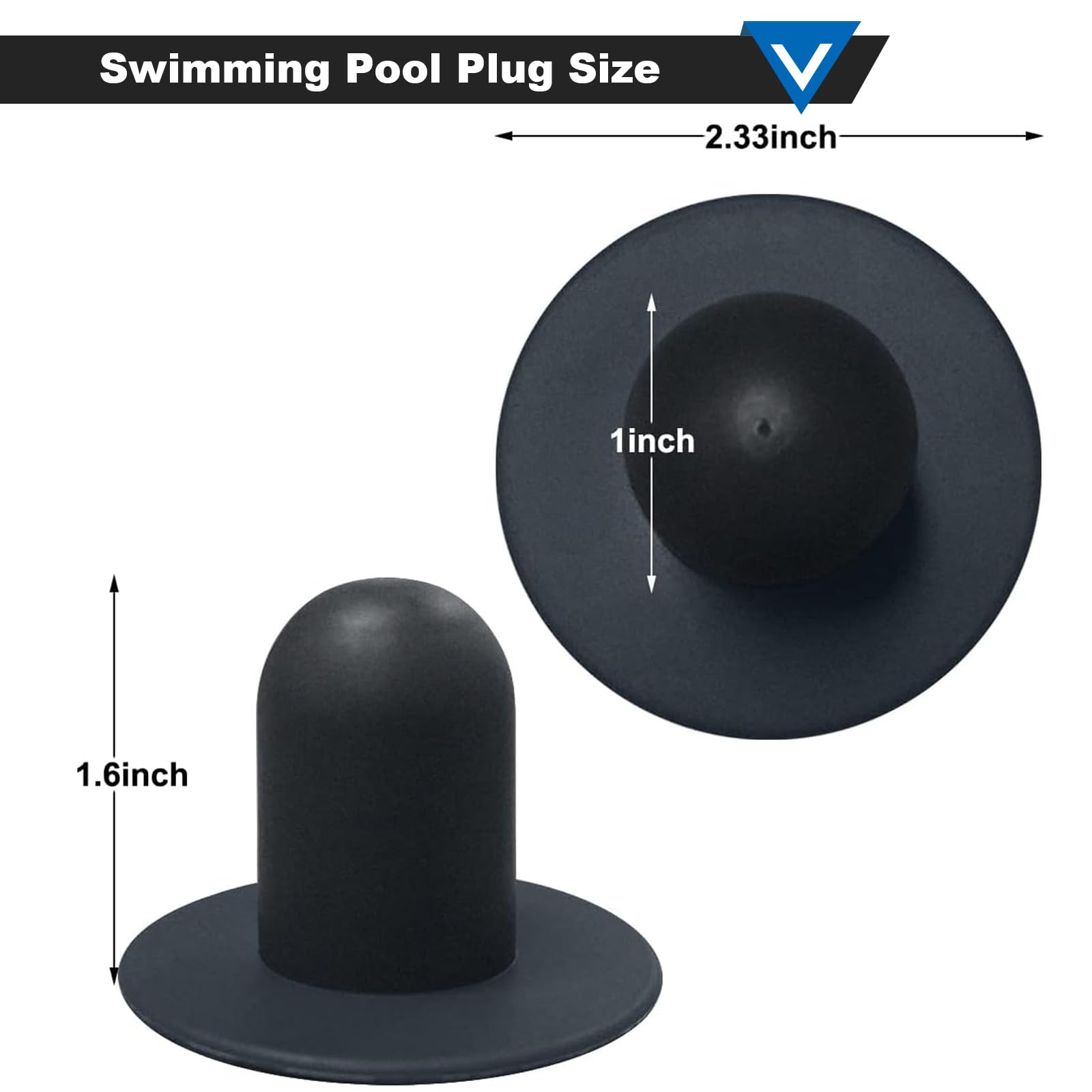 Close-up of Popbee wall plug for pool filter