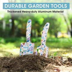 Close-up of pruning shear with sharp carbon steel blades