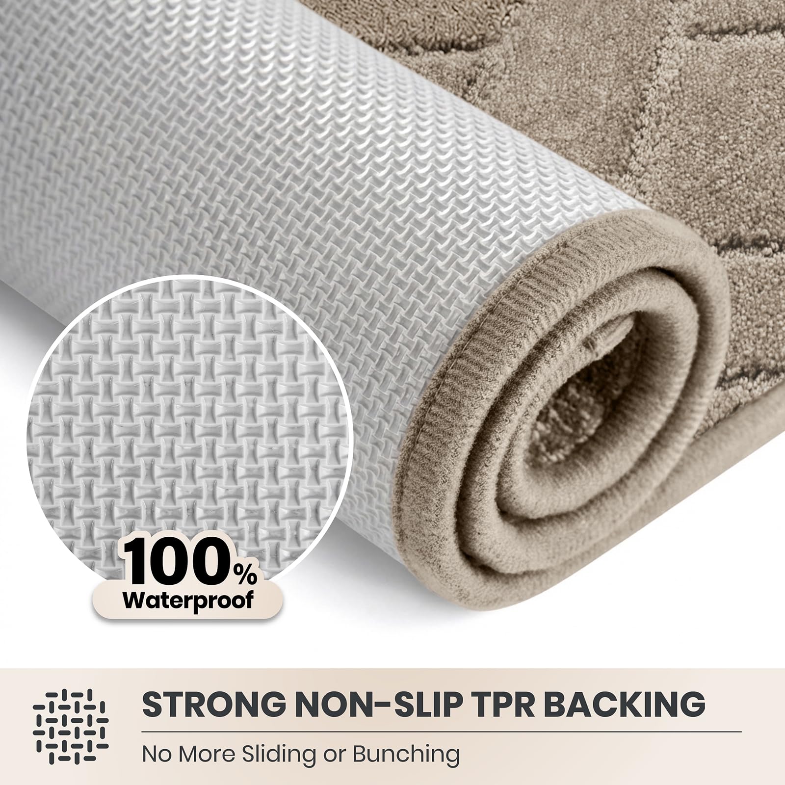 Close-up of PURRUGS Dirt Trapping Door Mat texture