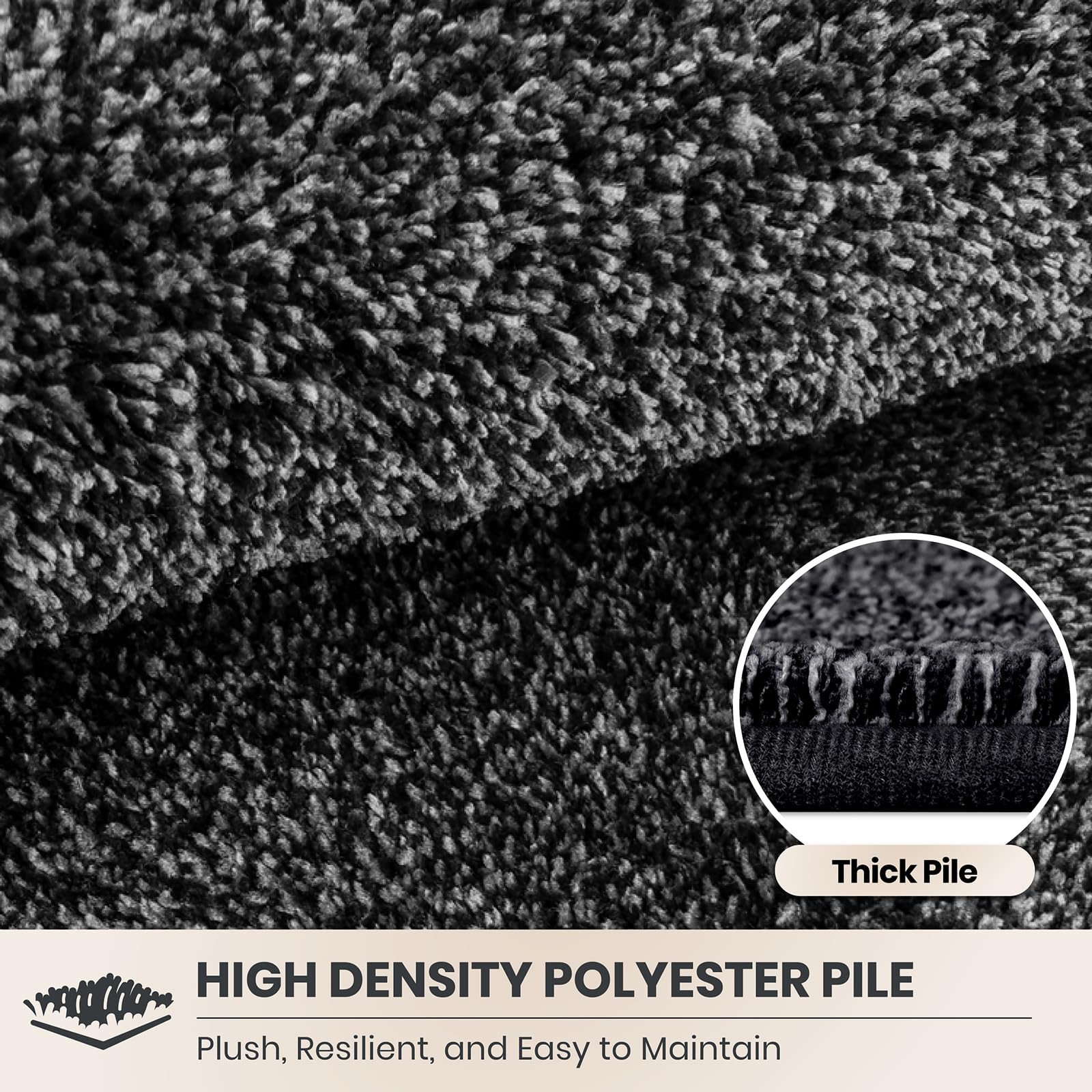 Close-up of PURRUGS Dirt Trapping Indoor Door Mat texture