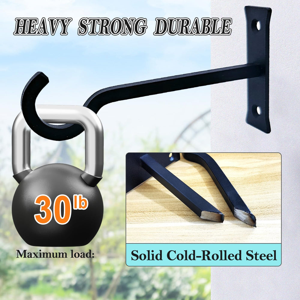 Close-up of QIEGL 6-inch metal plant hanger