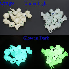 Close-up of Qingo Miniature Luminous Ghost Tree Elves