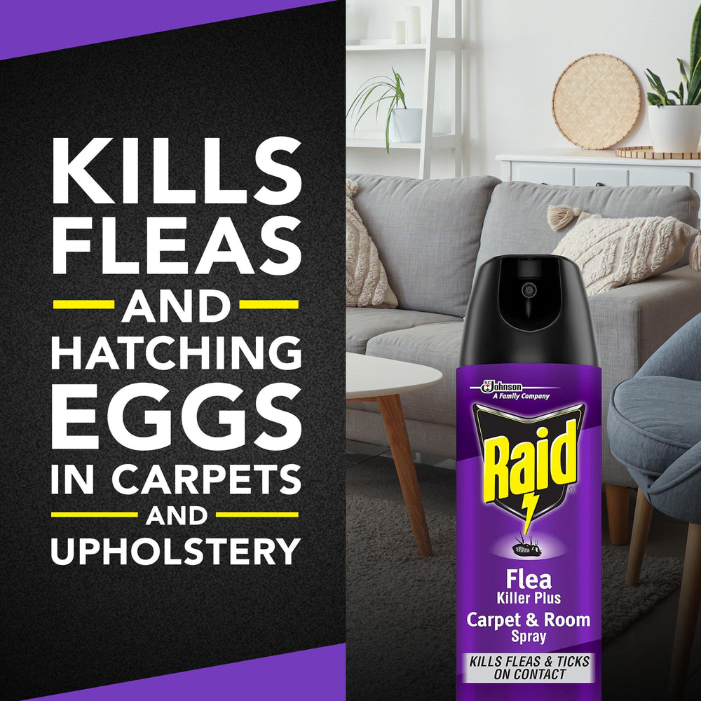 Close-up of Raid Flea Killer spray nozzle
