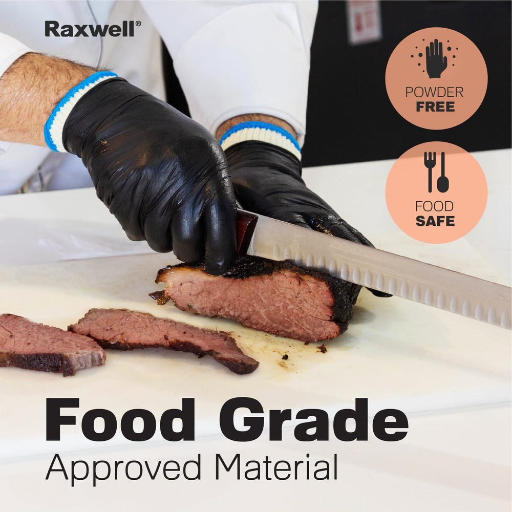 Close-up of Raxwell BBQ Gloves material texture