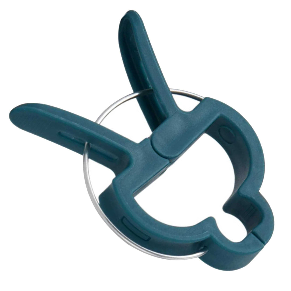 Close-up of RayLynn Garden Plant Support Clips showing flexible design